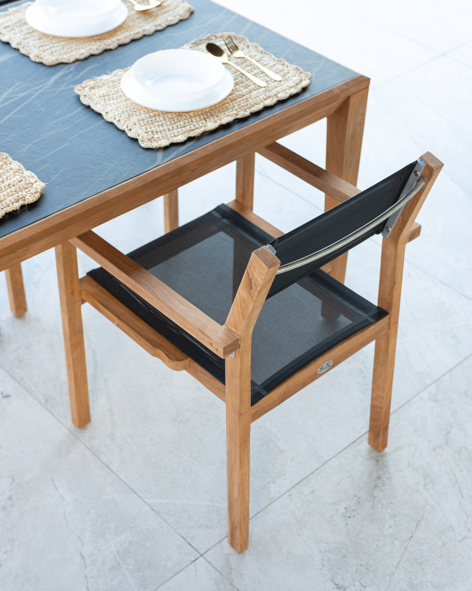 ASTRA  DINING TABLE  & CHARL ARM CHAIR Thumbnail
